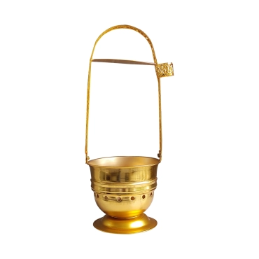 Shisha Premium Charcoal Basket For Hookah Shisha Coal Holder Golden